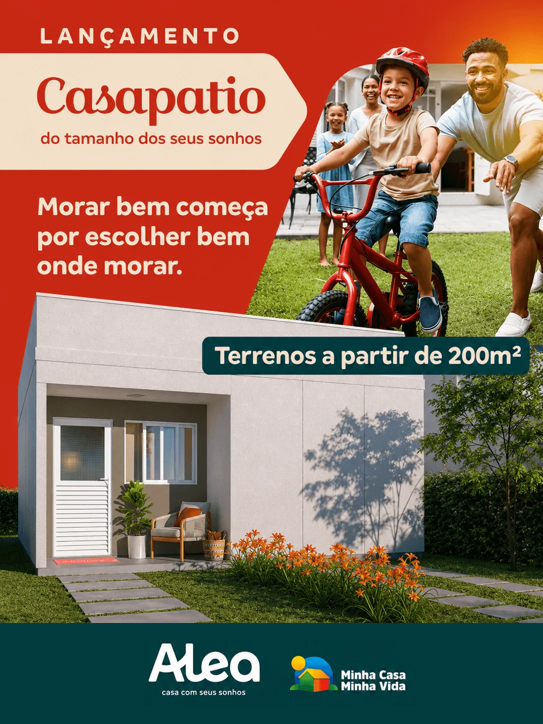 Campanha de marketing imobiliário — Alea