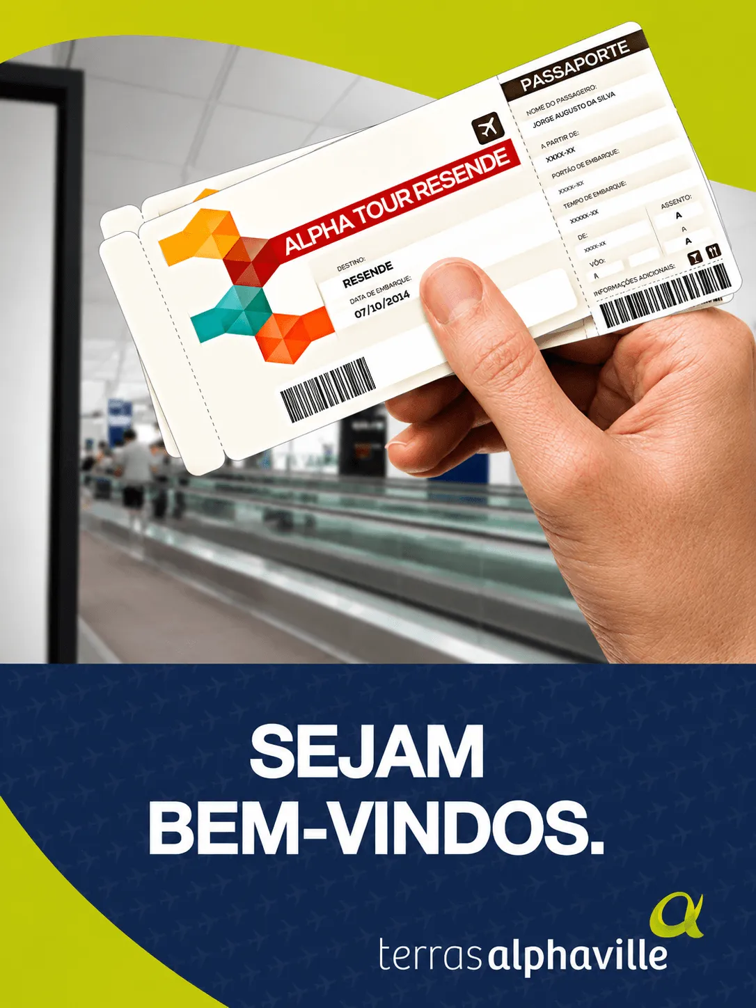 Campanha de marketing imobiliário — Alphaville