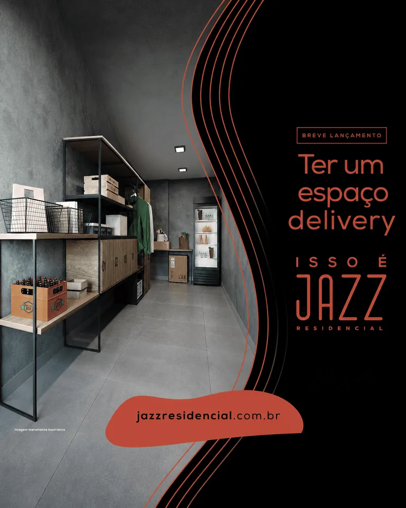 Campanha de marketing imobiliário — Jazz Residencial