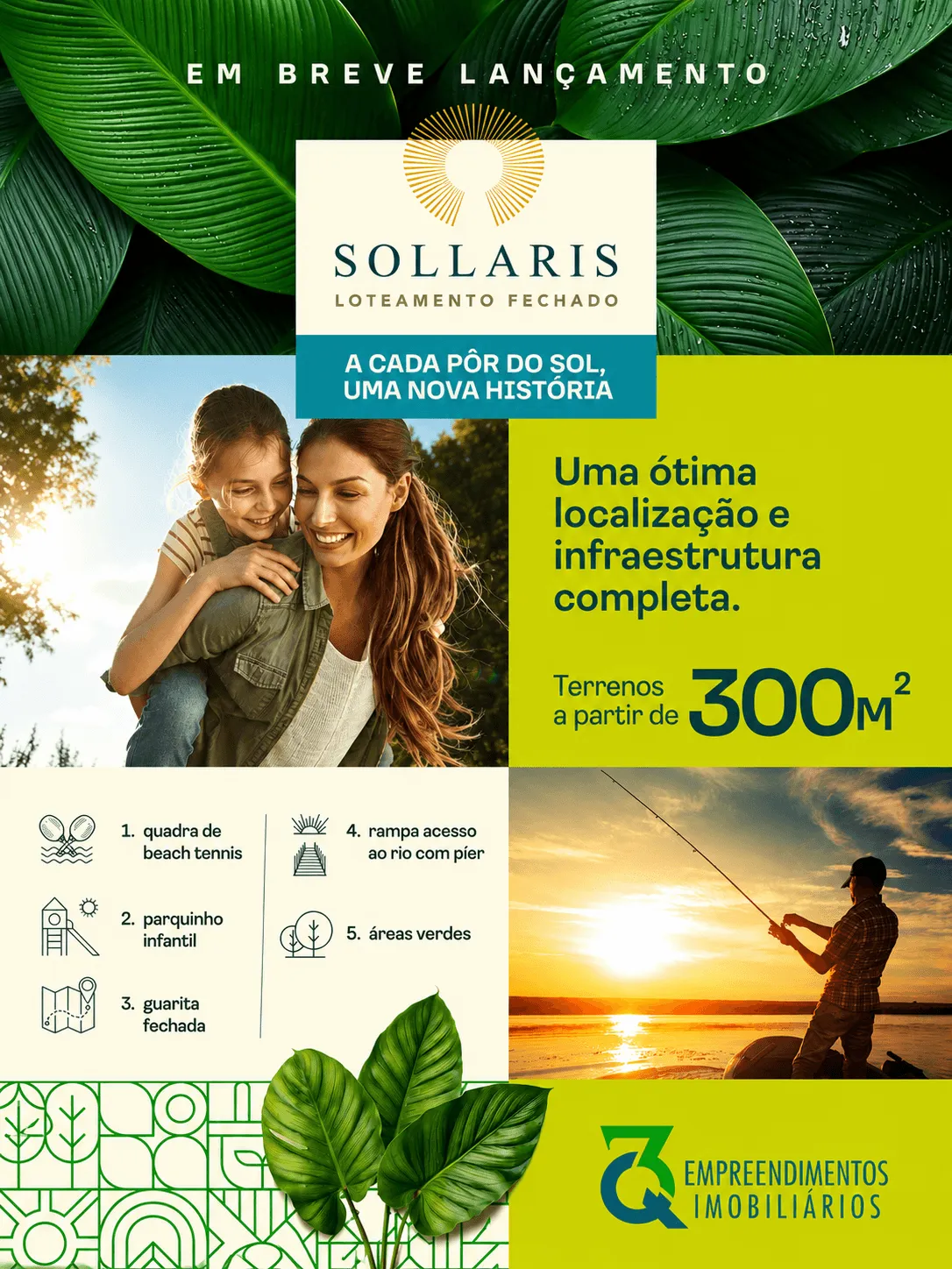 Campanha de marketing imobiliário — 3Q Empreendimentos