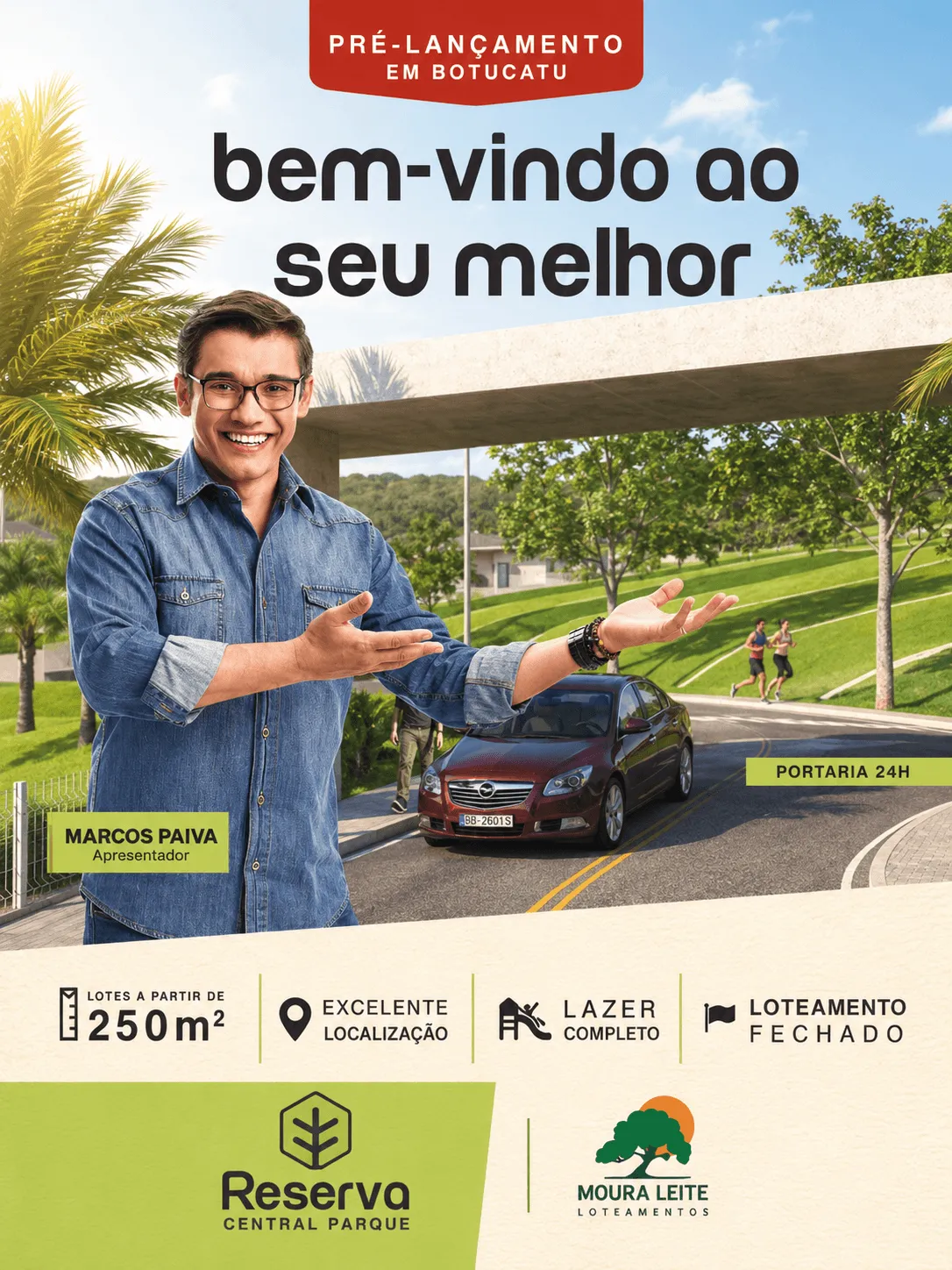 Campanha de marketing imobiliário — Reserva